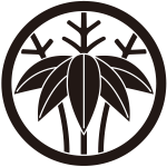 丸に変り根笹紋