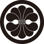 丸に変り結綿紋