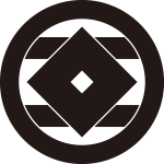 丸に飾り釘抜紋