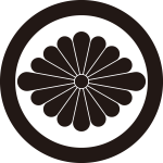 丸に菊菱紋