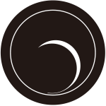 丸に右一つ巴紋