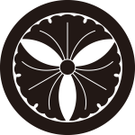 丸に三つ銀杏紋