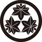 丸に三つ楓紋