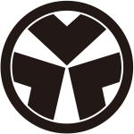 丸に三つ割り釘抜紋