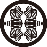 丸に対い蜻蛉（２）紋