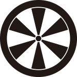 丸に六つ日足紋