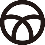 丸に覗き輪違い紋