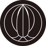 丸に三枚上り笹紋