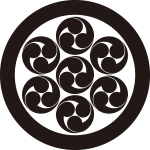 丸に七曜三つ巴紋