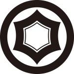 丸に反り亀甲紋