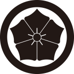 丸に反り桔梗紋