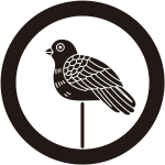 丸に杖鳩紋