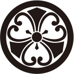 丸に蔓剣片喰紋