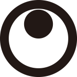 丸に上付き一つ星紋