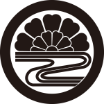 丸に山吹に水紋