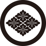 丸に柳沢花菱紋