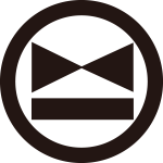 丸に横輪鼓に一つ引き紋