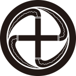 丸に四つ鎌車紋