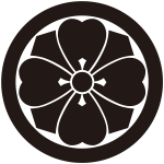 丸に四つ剣片喰紋