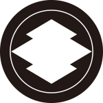 丸の内に地抜き松皮菱紋