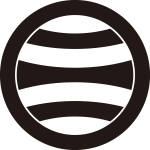 丸の内にしない横三つ引き紋