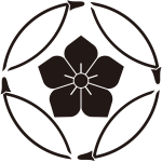 松葉七宝に桔梗紋