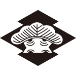 松皮菱に地抜き一つ松紋