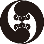 右二つ丁子巴紋