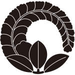 右回り片手藤紋