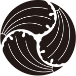 右三つ銀杏巴紋