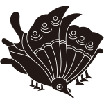 右向き替り揚羽蝶紋