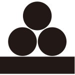 三つ星に一つ引き紋