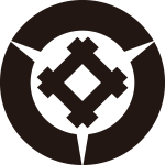 三つ地紙に井筒紋