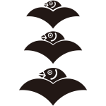 三つ重ね雁金紋