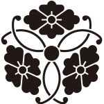 三つ変り蔓花菱紋