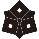 三つ剣釘抜き車紋