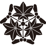 実付き三つ楓紋