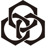 三つ組み合い鉄砲亀甲紋