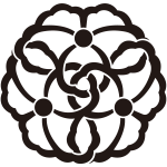 三つ組み中陰蔦紋