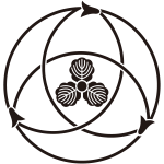 三つ組み松葉に三つ柏紋