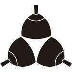 三つ組み横槌紋