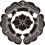 三つ松に剣花菱紋