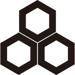 三つ盛り一重亀甲紋