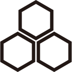 三つ盛り細一重亀甲紋
