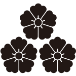 三つ盛り唐花紋