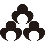 三つ盛り変り洲浜紋