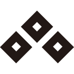 三つ盛り釘抜紋