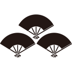 三つ盛り扇紋