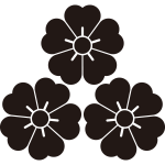 三つ盛り桜紋