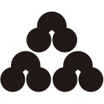 三つ盛り洲浜紋